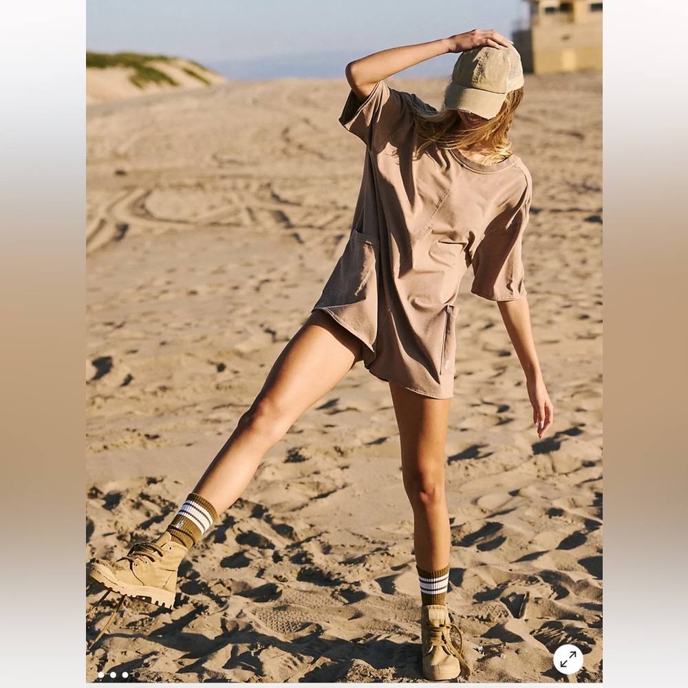 Free People Hot Shot Tee Onesie
